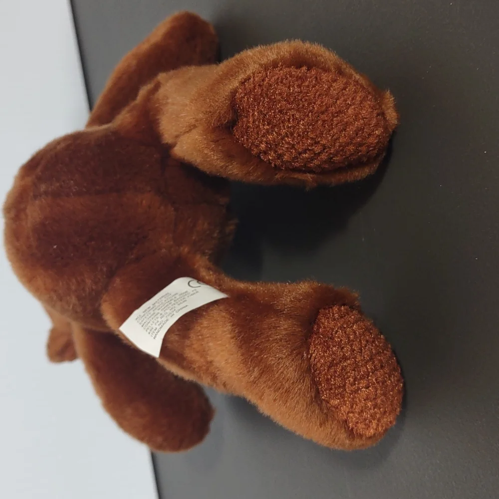 •Collections For Target RB Russ Berrie November heart Brown Teddy Bear 🧸 7.5 in - Picture 4 of 11